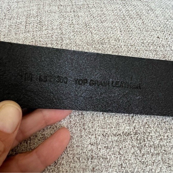 Western inspired leather belt - Picture 7 of 13